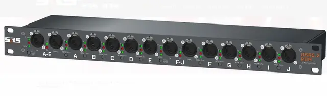 SRS DSR5.2-RDM-N 2 x 5ch DMX splitter RJ45, RDM filter 