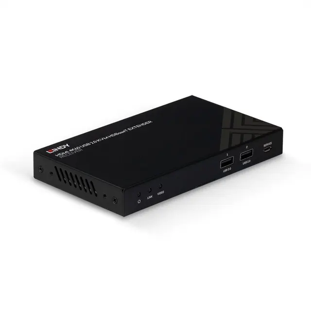 Lindy Mottaker HDMI 4K60, IR & RS232 HDBaseT Cat.6 KVM, 150m 