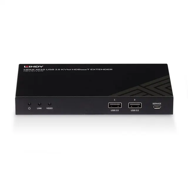 Lindy Mottaker HDMI 4K60, IR & RS232 HDBaseT Cat.6 KVM, 150m 