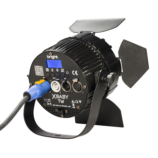 Bright Xbaby TW LED Fresnel Black body True 1 