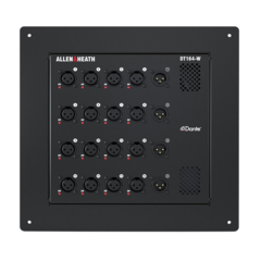 A&amp;H DT164-W wall-mount/floor Dante I/O  expander; 16 mic/lin
