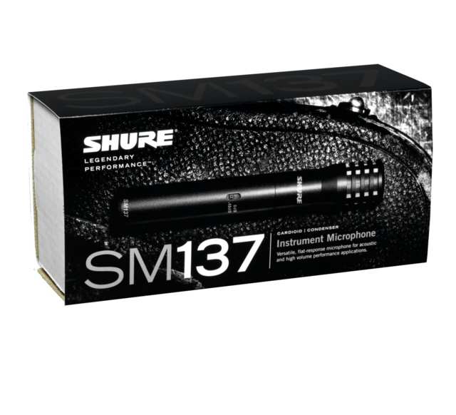 Shure SM137 Cardioid Studio Condenser Mi 