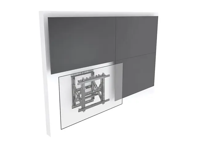 Multibrackets Veggfeste Push HD Maks VESA 600x400, 50 Kg 