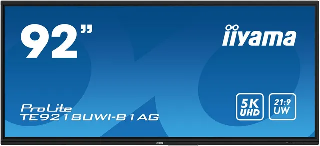 iiyama 92" 5K UHD IR 50P Touch AG with Interactive Android OS 
