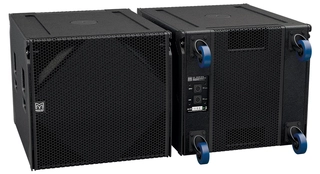 Martin Audio SXC Cardioid Subs SXCF118 Flown 18" + 14" Dual Channel Sub - Black