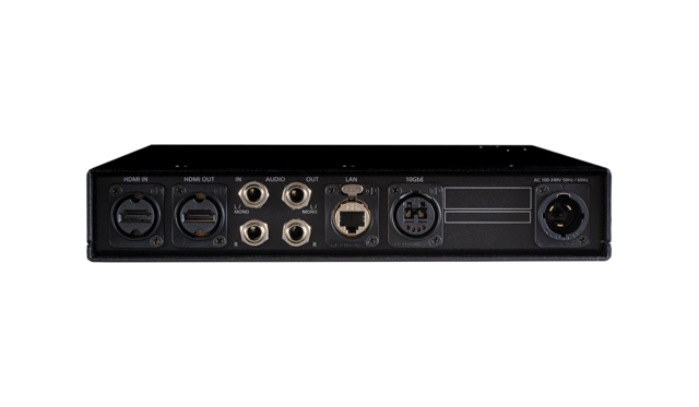 IDK NJR-P01UFR-TR-SM IP Ninja Sender 4K@60 HDMI Transceiver Rugged SM  Fiber 