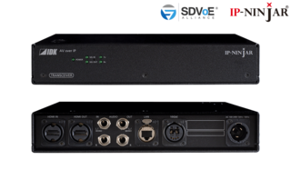 IDK NJR-P01UFR-TR-MM IP Ninja Sender 4K@60 HDMI Transceiver Rugged MM  Fiber