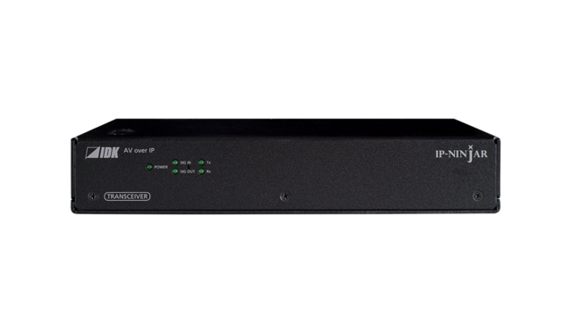 IDK NJR-P01UCR-TR IP Ninja Sender 4K@60 HDMI Transceiver Rugged CAT model 