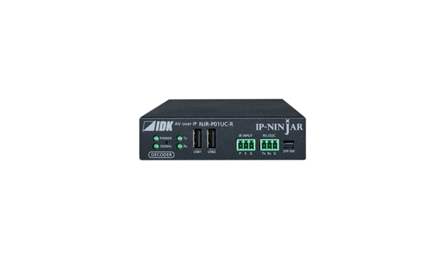 IDK NJR-P01UC-R IP Ninja Mottaker 4K@60 HDMI Encoder CAT model 