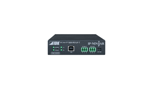 IDK NJR-P01UF-T IP Ninja Sender 4K@60 HDMI Encoder Fiber model 