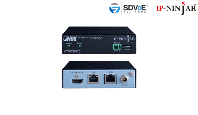 IDK NJR-P01UC-T IP Ninja Sender 4K@60 HDMI Encoder CAT model 