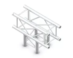 Milos M290U Quatro Regular Black 3way T-Piece truss corner, color