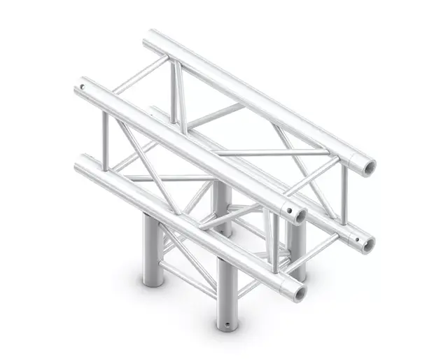 Milos M290U Quatro Regular Black 3way T-Piece truss corner, color 