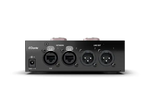 Focusrite RedNet AM2 | Stereo hodetlf og linje ut PoE 