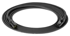 Link DMX kabel 10,0 meter neutrik XLR 5P Sort