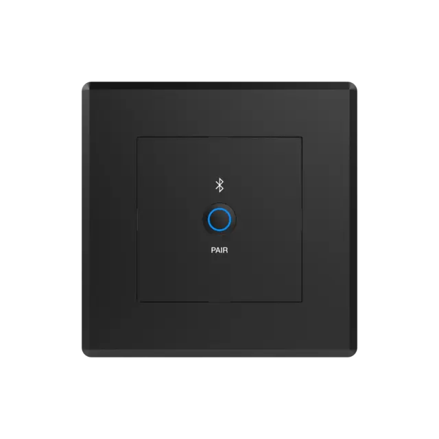 Turtle Dante Veggpanel Svart Bluetooth, with networked API control 