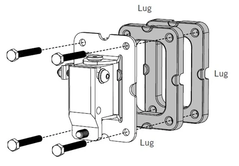 Martin Audio WB10/12W Wall Spacer - 10mm White 