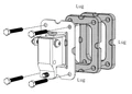 Martin Audio WB6/8B Wall Spacer - 10mm