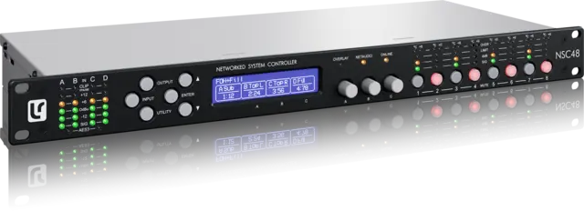 Linea Research NSC48 Processor 4 in 8 ut Dante 