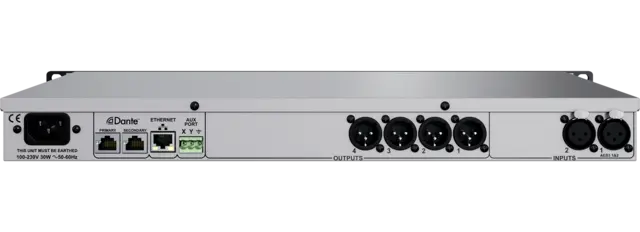Linea Research NSC24 Processor 2  inn - 4 ut Dante 