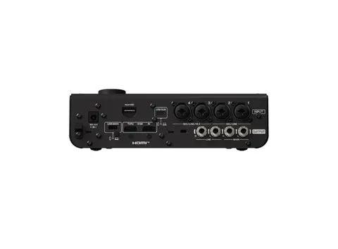 Yamaha URX44V, Black HDMI 6-inn/4-ut USB-C-lydkort 32-bit/192 kHz 