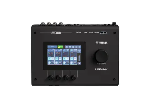Yamaha URX44V, Black HDMI 6-inn/4-ut USB-C-lydkort 32-bit/192 kHz 
