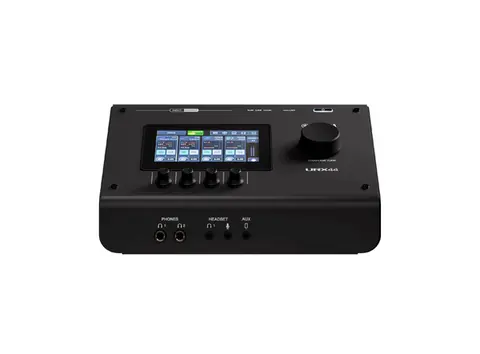 Yamaha URX44, Black 6-inn/4-ut USB-C-lydkort 32-bit/192 kHz 