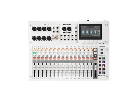 Yamaha MGX16V, White 22-Channel Digital Mixing Console HDMI 
