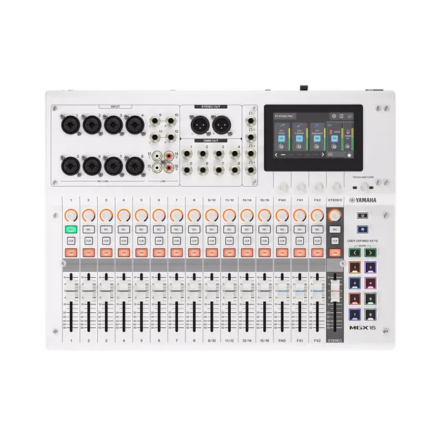 Yamaha MGX16, White 22-kanals digital miksepult 