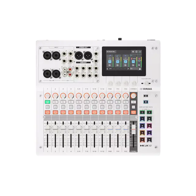 Yamaha MGX12, White 18-kanals digital miksepult 