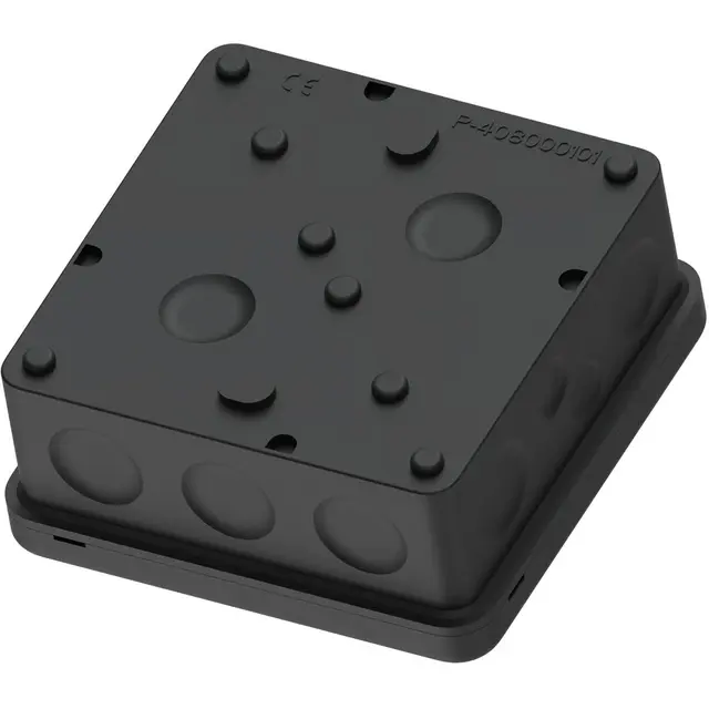 Namron koblingsboks 88 IP65 sort 