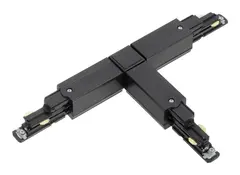 CLS Global 3-phase rail + data T-connect black left XTSC636-2