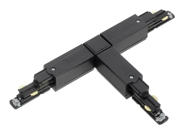 CLS Global 3-phase rail + data T-connect black left XTSC636-2 