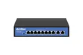 Ernitec 10-porters Gigabit uadministrert PoE-switch, 8xPeE 110W