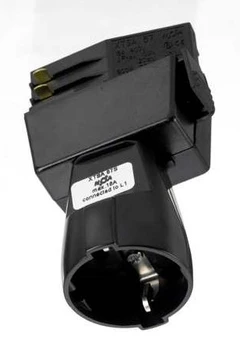 CLS Global 3-phase adapter with Schuko black XTSA67S-2