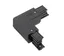 Global 3-phaserail L-connector black ground right XTS35-2