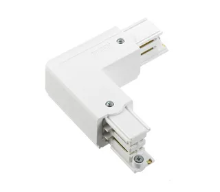CLS Global 3-phaserail L-connector white ground right XTS35-3