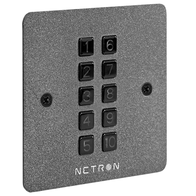 Netron BS10-EU Knappe panel 10 knapper 