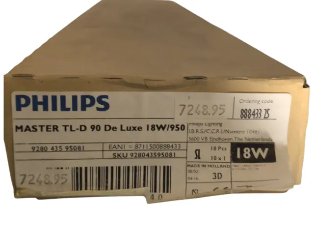 Philips 18W/950 G13 TL-D 90 De Luxe TL-D 90 18W/950 G 
