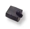 Gelbau Gavelplugg for 21mm NITRIL sort