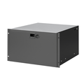 Adam Hall Skuffe 19" 6U C-lock Drawer with combination lock | steel