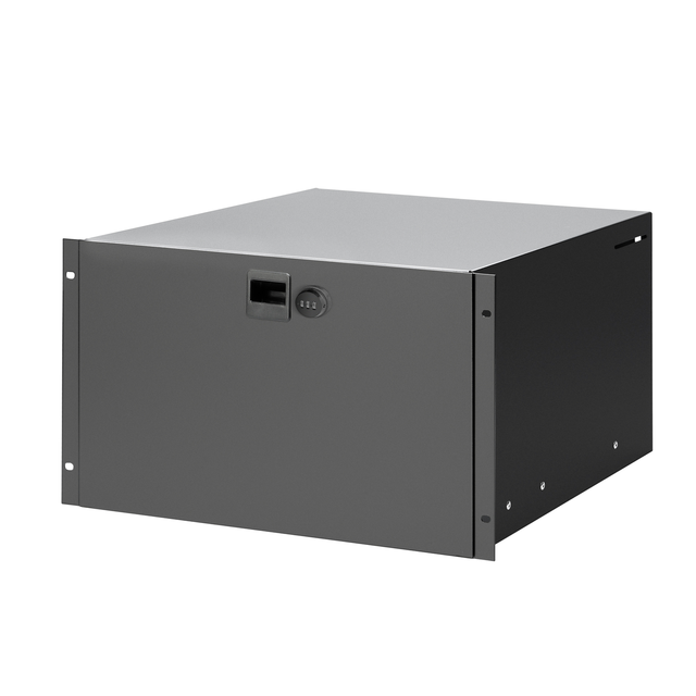 Adam Hall Skuffe 19" 6U C-lock Drawer with combination lock | steel 