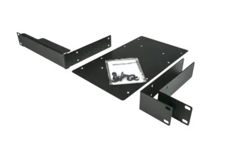 A&amp;H Rack mounting kit for up to 2 GPIO / DX-Hub, half-U or 1