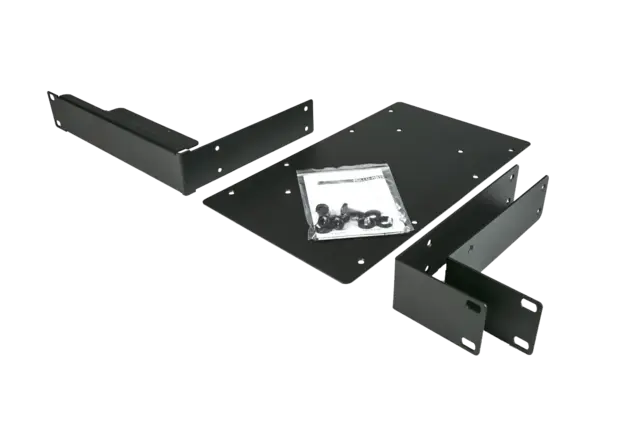 A&H Rack mounting kit for up to 2 GPIO / DX-Hub, half-U or 1 