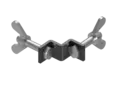Milos Guard rail corner connector