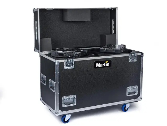 Flightcase 2 x MAC Viper XIP/Encore Two 