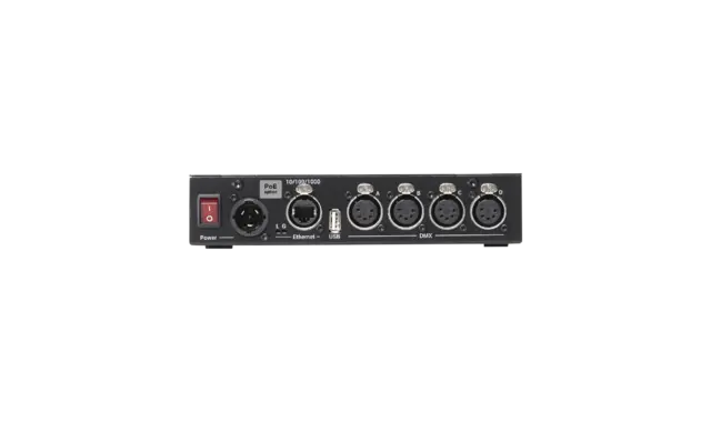 grandMA3 onPC 4 Port Node 4k PoE 