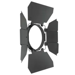 Showtec Barndoor for Performer 2500 Fres Black Eight-leaves Metal Barndoor