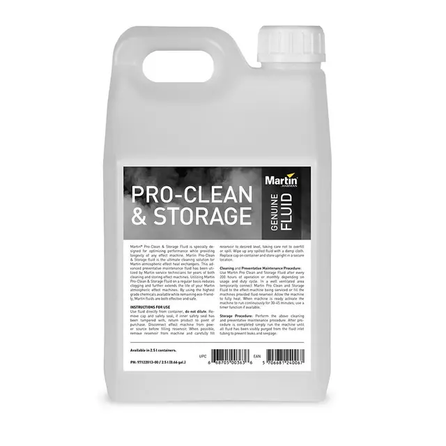 Jem Pro-Clean and Storage Fluid 4 x 2.5 L 