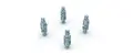Milos MT1-07B Hinge parts MT1/set 4pcs